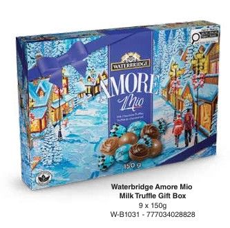 WB AMORE MIO TRUFFLES AU LAIT (BTE) 150 GR
