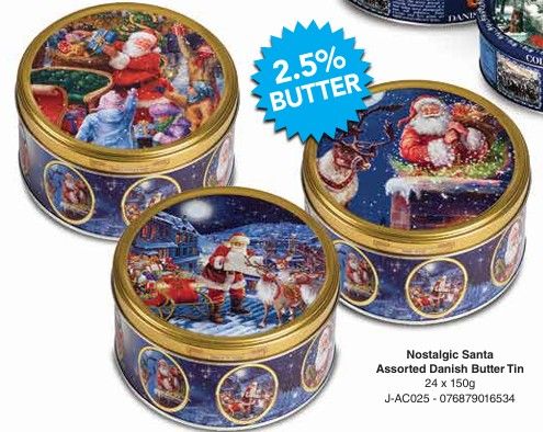JACOBSENS BISCUIT BOITE DE METAL 150GR