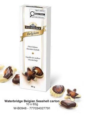 WB CHOCOLAT COQUILLAGES 65GR