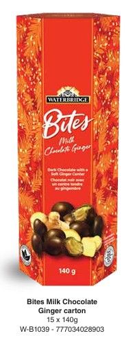 WB BOUCHE DE CHOCOLAT AU LAIT ET GINGEMBRE 150GR