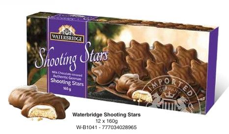 WB BISCUITS ETOILE FILANTES 160GR