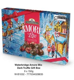 WB AMORE MIO TRUFFLE CHOCOLAT NOIR(BTE) 150GR