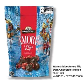 WB AMORE MIO CHOCOLAIT NOIR (SAC) 150GR