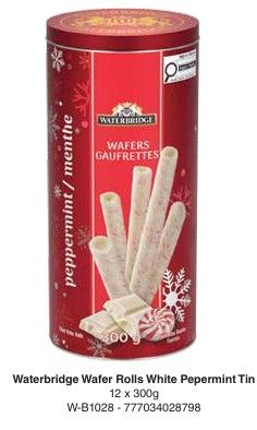 GAUFRETTE ROULE MENTHE POIVRE 300GR