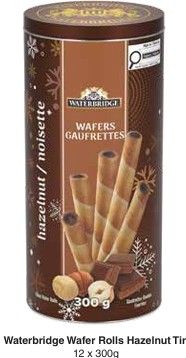 GAUFRETTE ROULE A LA NOISETTE 300GR