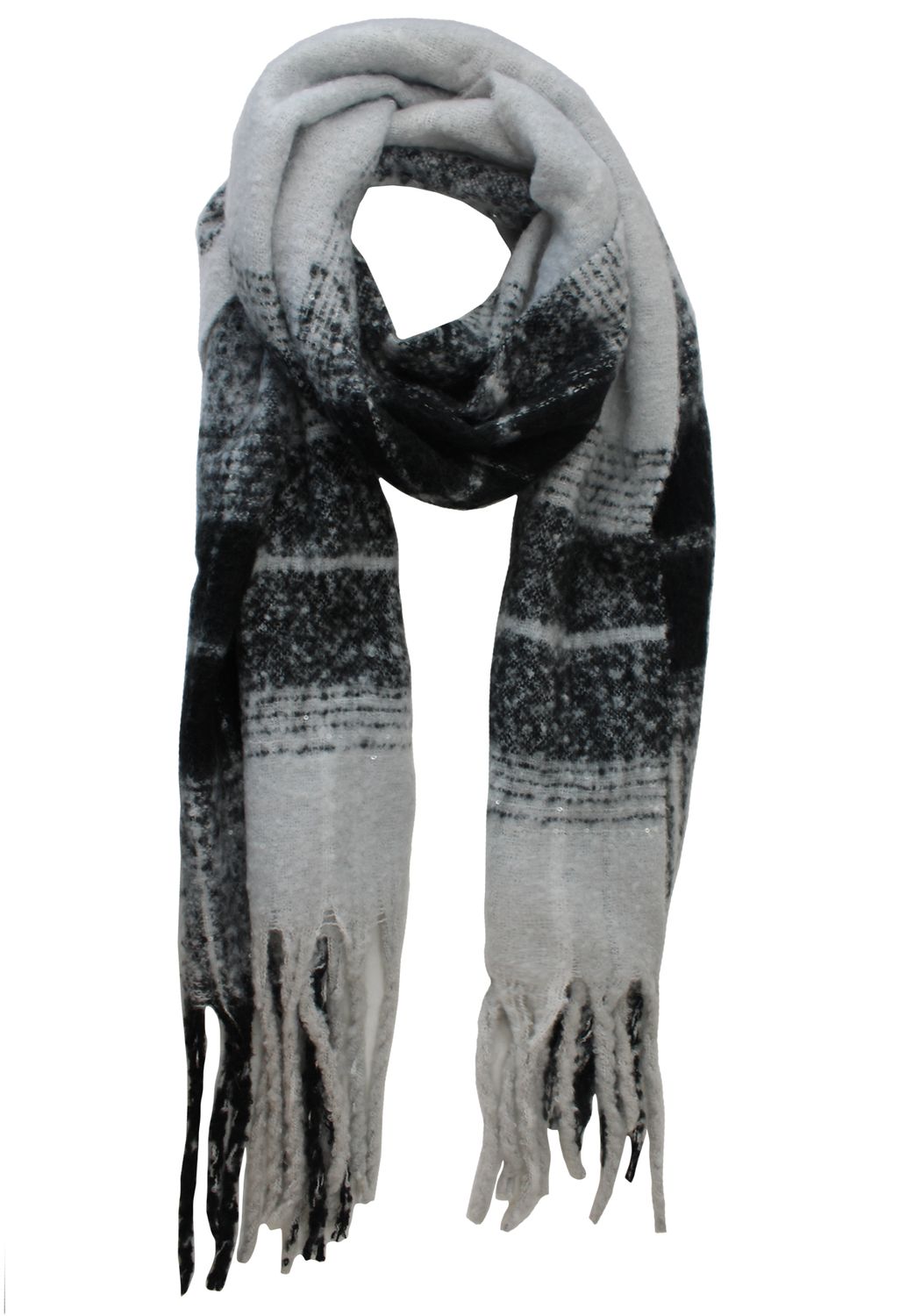 FOULARD DOUX À CARREAUX