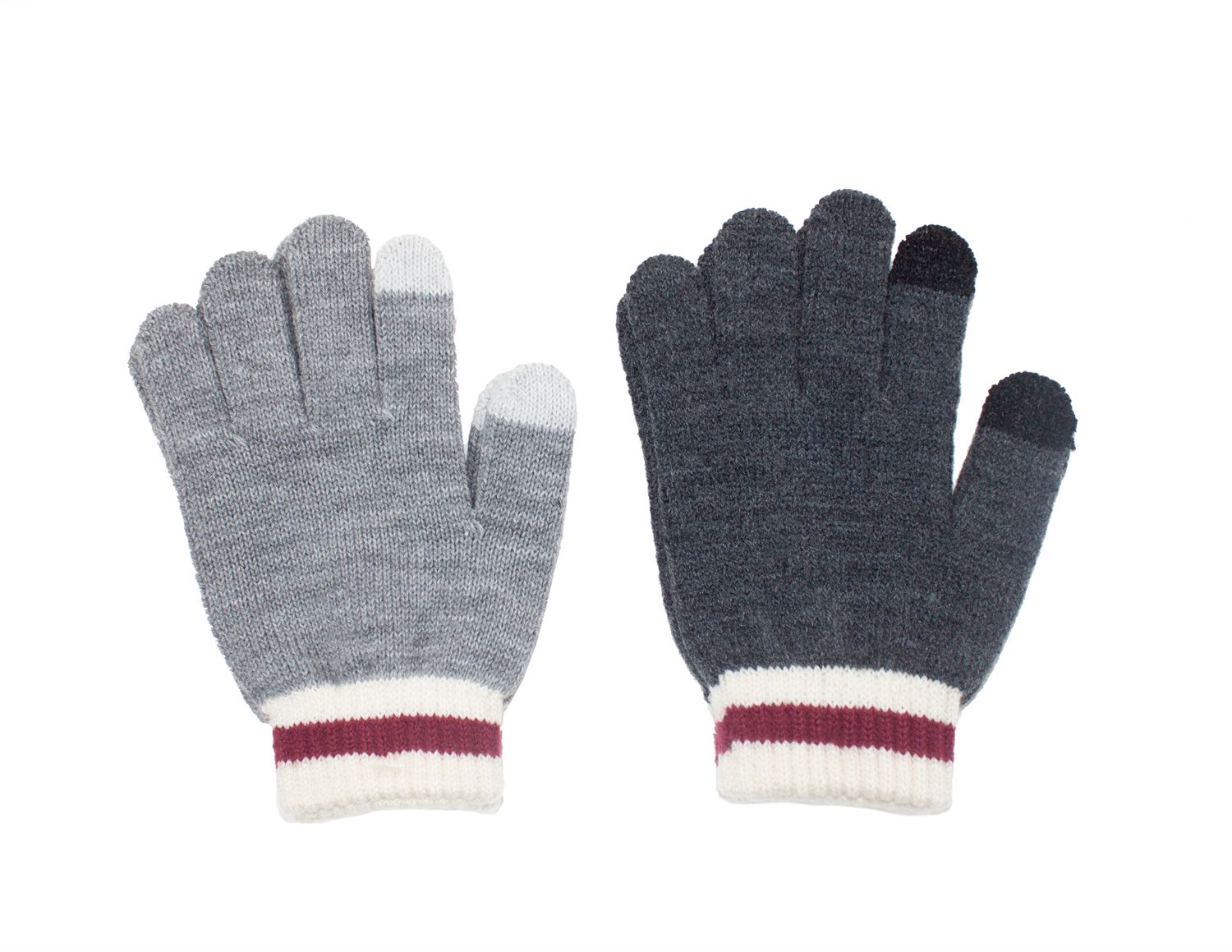 GANTS STYLE CABANE AVEC BOUTS TACTILES