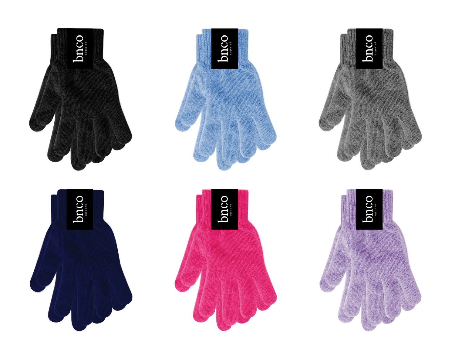ASSORTIMENTS DE GANTS MAGIQUES TRICOTÉES
