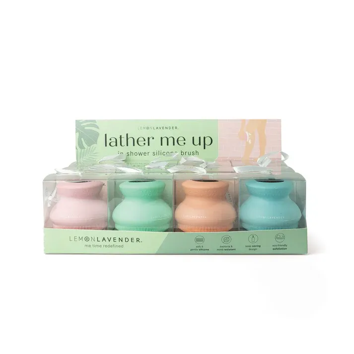 LEMON LAVENDER Récureur corporel en silicone