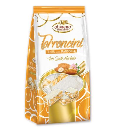 Nougat torroncini aux amandes 25 X200GR