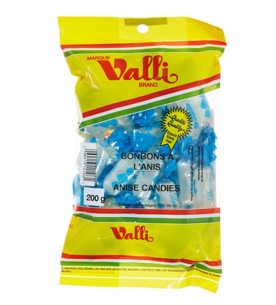 Bonbons à l’anis Valli 12 X 200 g