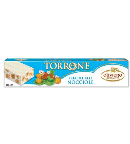 Nougat tendre aux noisettes 12 X 130 GR