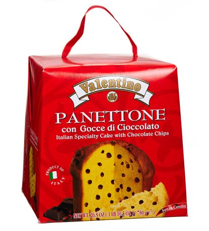Panettone traditionnel aux brisures de chocolat Del Casato 12 X 750 g