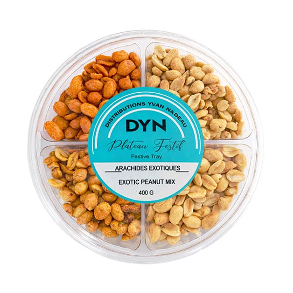 Plateau Arachides Exotiques (DYN) 16 X 400 g