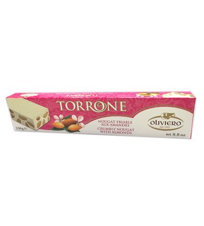Nougat friable aux amandes 12 X 220 g