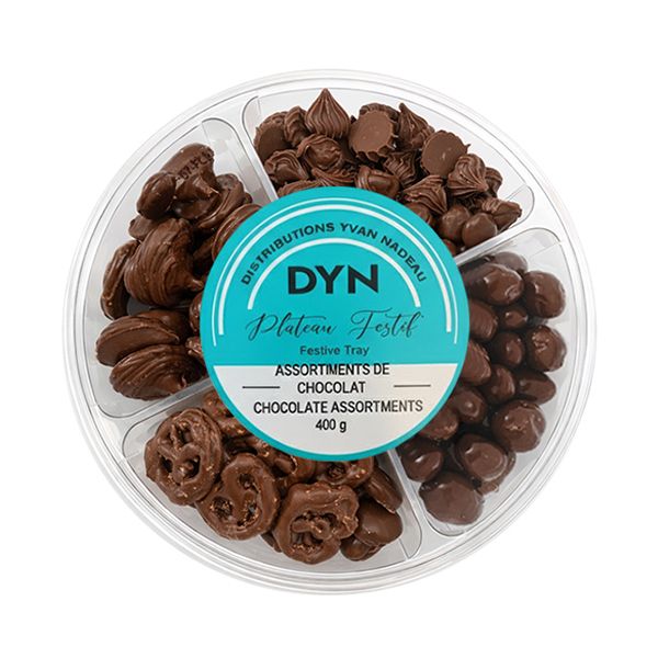Plateau Assortiments de chocolats16 X 400 g