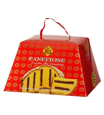 Panettone farci à la crème gianduia Del Casato 6 X 750 g