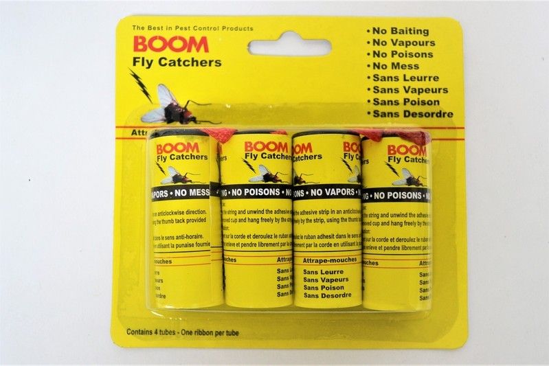 ATTRAPEUR DE MOUCHES IMPASSE 4/PK