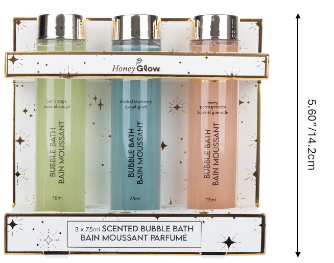 (PREB XM) BAIN MOUSSANT PAQUET DE 3