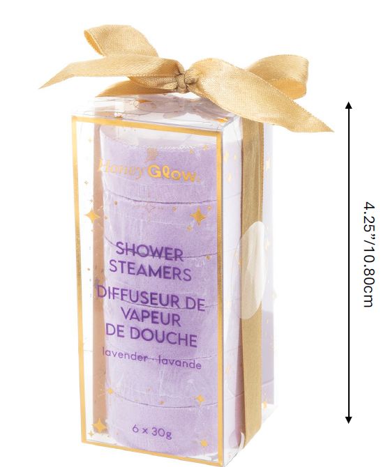 Ensemble de 6 pastilles aromatiques pour la douche – 30 g