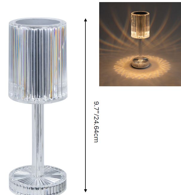 (PREB XM) LAMPE MIROIR TOUCH LED 9.7 PO