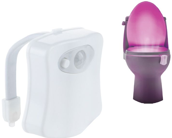 (PREB XM) Veilleuse à DEL pour toilette avec détecteur de mouvement