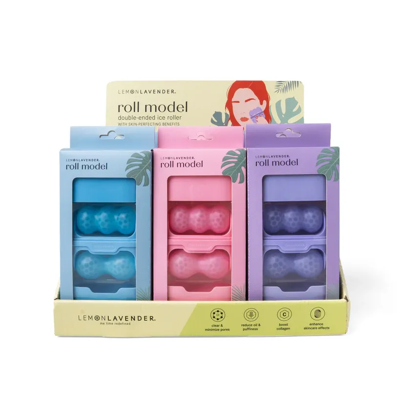 (CGC)Lemon Lavender Rouleau à glace double extrémité modèle roulant