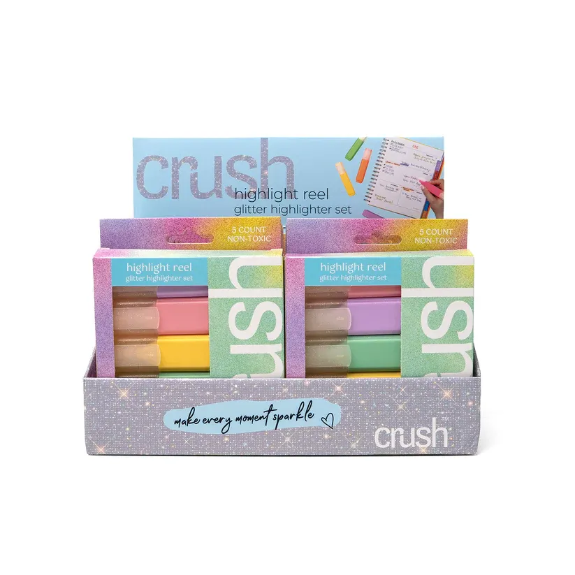 (CGC) CRUSH ENSEMBLE de surligneurs paillettes
