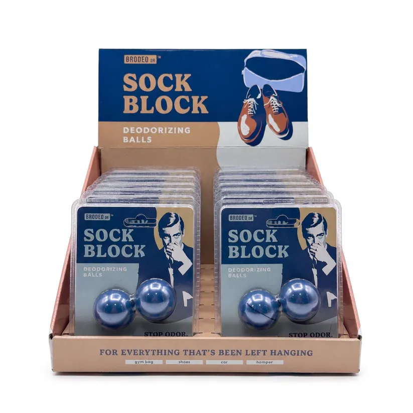 (CGC) Balles désodorantes à blocs de chaussettes PRÉS DE 12