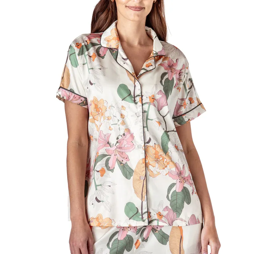 (CGC) Hauts de pyjama en satin Mon Cheri