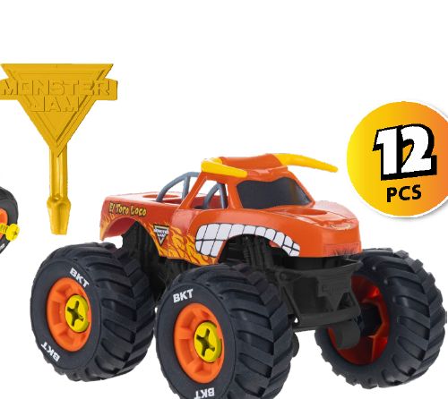 (PREB XM )  Monster Jam Mechanix – Véhicule à construire El Toro Loco