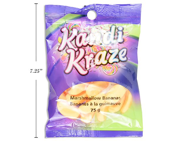 KANDI KRAZE BANANES LA GUIMAUVE 75 GR