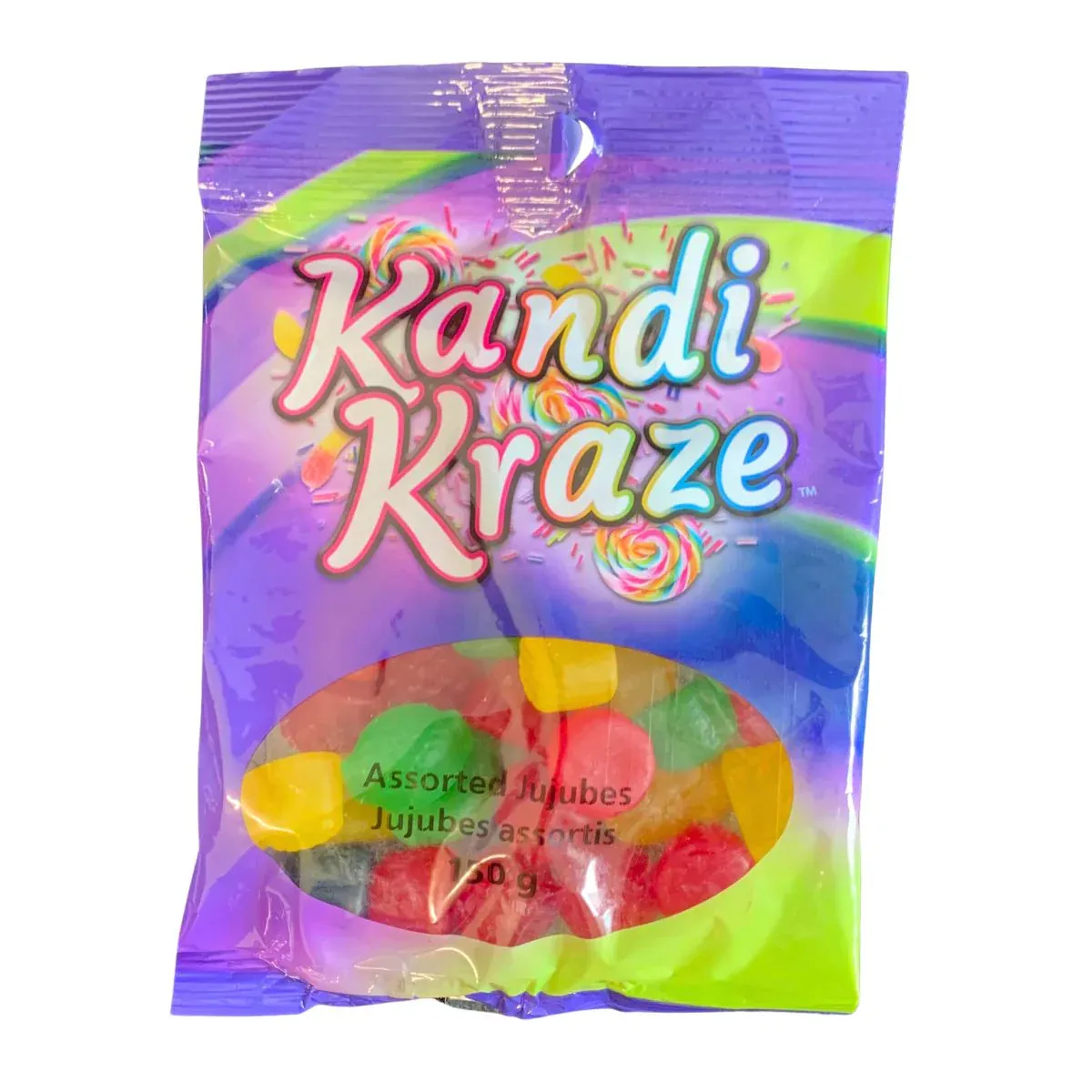 KANDI KRAZE JUJUBE ASSORRTIES 150 GR