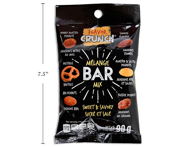 FLAVOR CRUNCH MÉLANGE BARS 90 GR