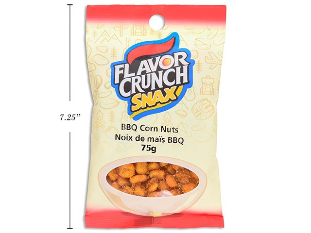 FLAVOR CRUNCH SNAX ARACHIDES BBQ 120 GR