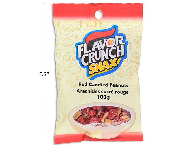 FLAVOR CRUNCH ARACHIDES CONFITES ROUGE 100 ML