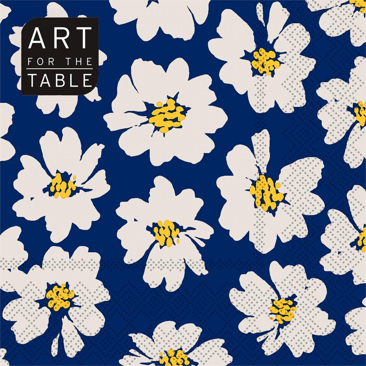 SERVIETTES DE TABLES 13 X 13 PQ20 MARQUERITE(D3-7)