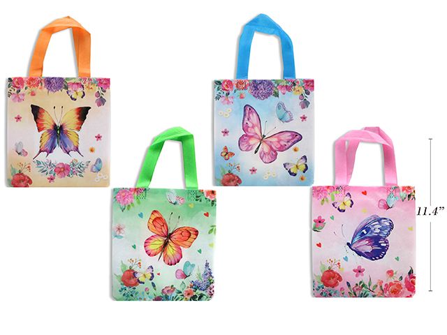 SAC RÉUTILISABLES IMPRIMÉ PAQUES 11X10X4.7 PO