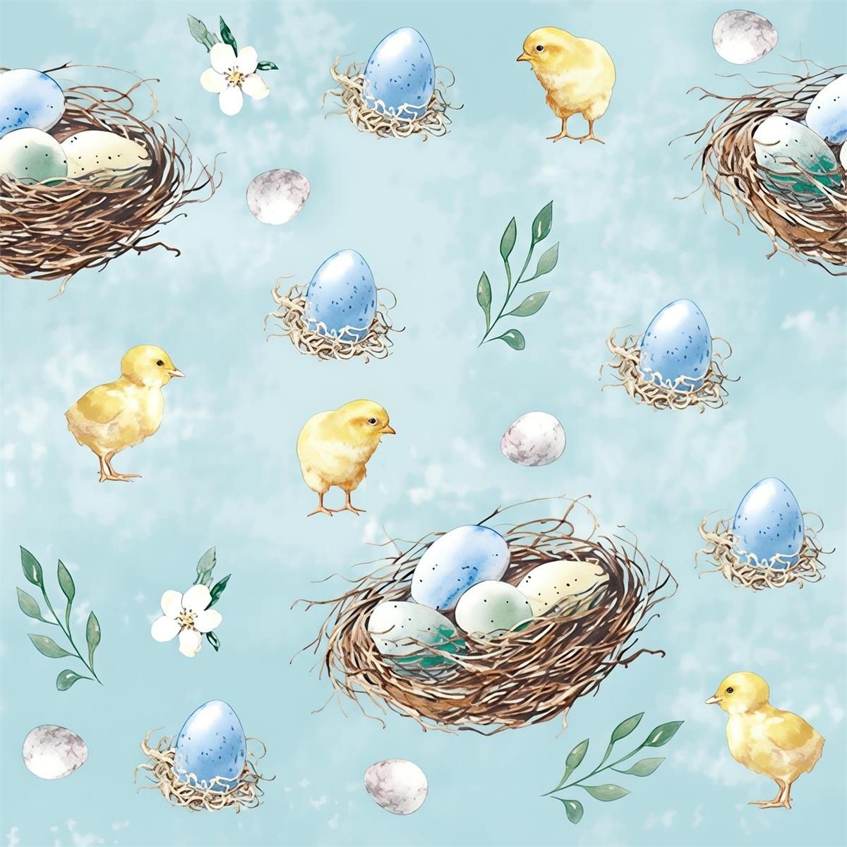SERVIETTE DE TABLE OEUFS (PQ)