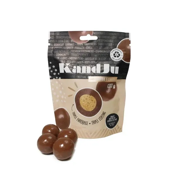 (CGC) KANDJU Boules de malt au chocolat au lait  Sac de 130g
