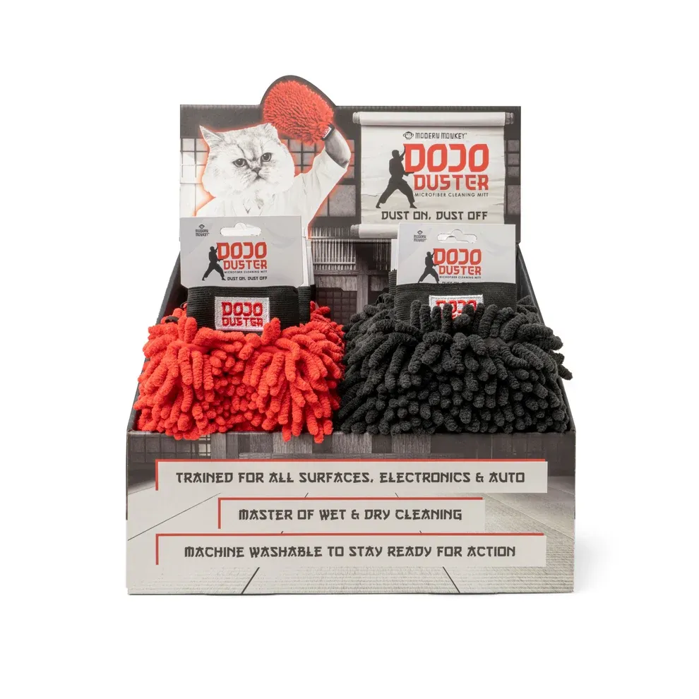 (CGC)Gant de nettoyage en microfibre Modern® Monkey Dojo Duster