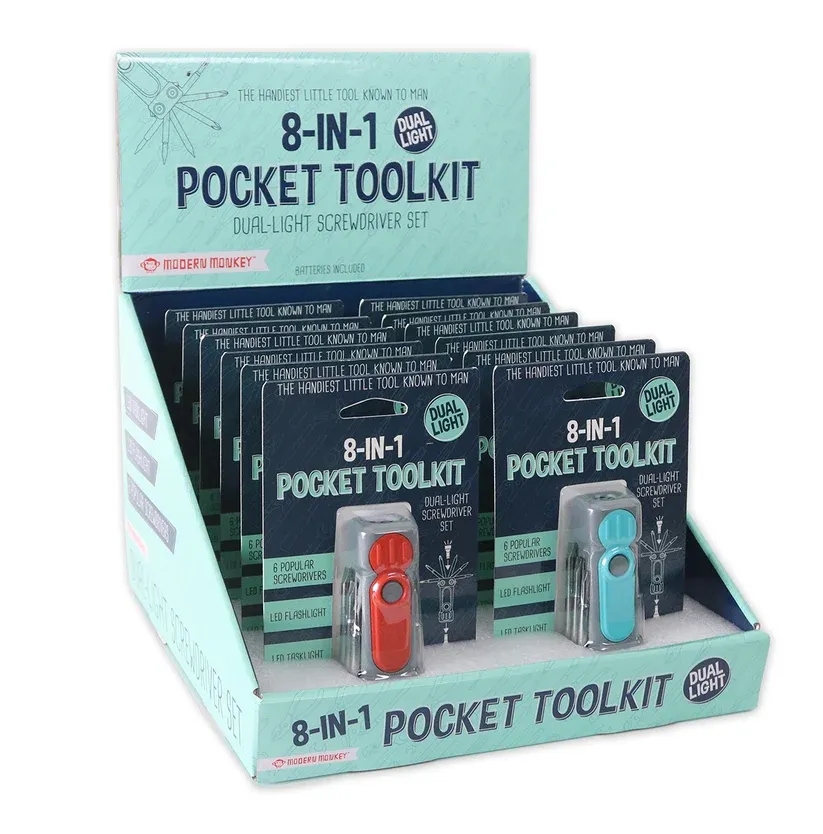 (CGC)Boîte à outils de poche 8-en-1