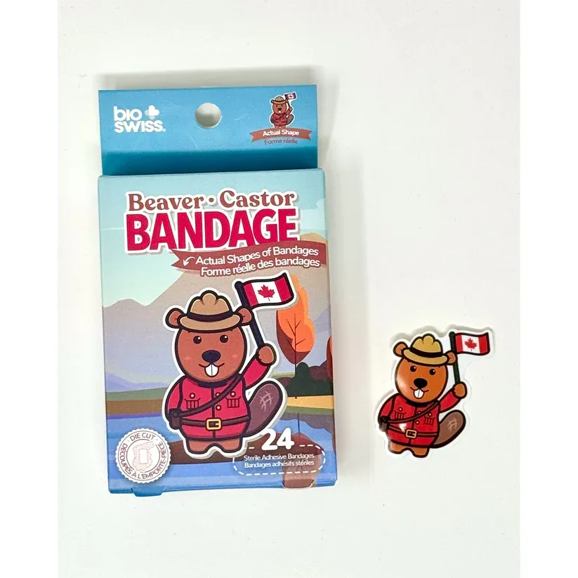 (CGC)BANDAGE EN FORMED AUTOCOLLANT CASTOR
