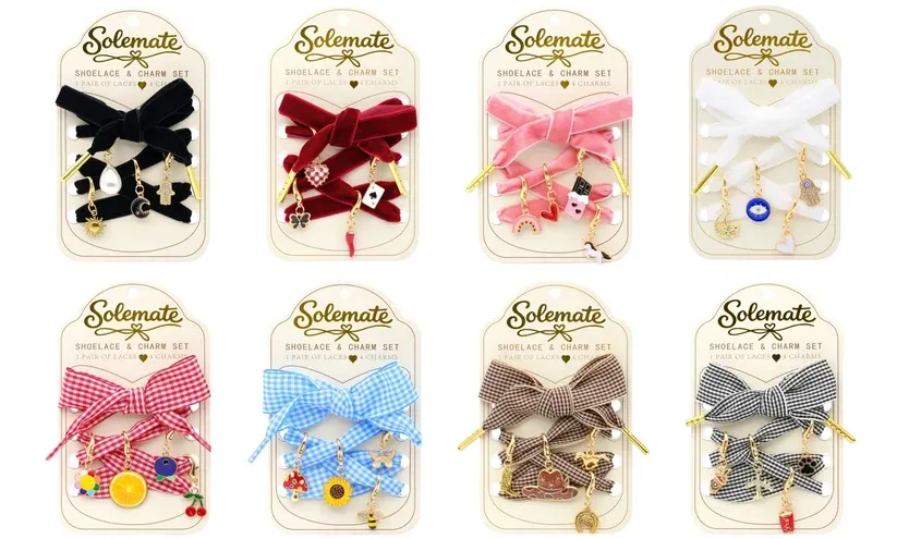 (CGC)Set de lacets et breloques Solemate - Produit exclusif CGC