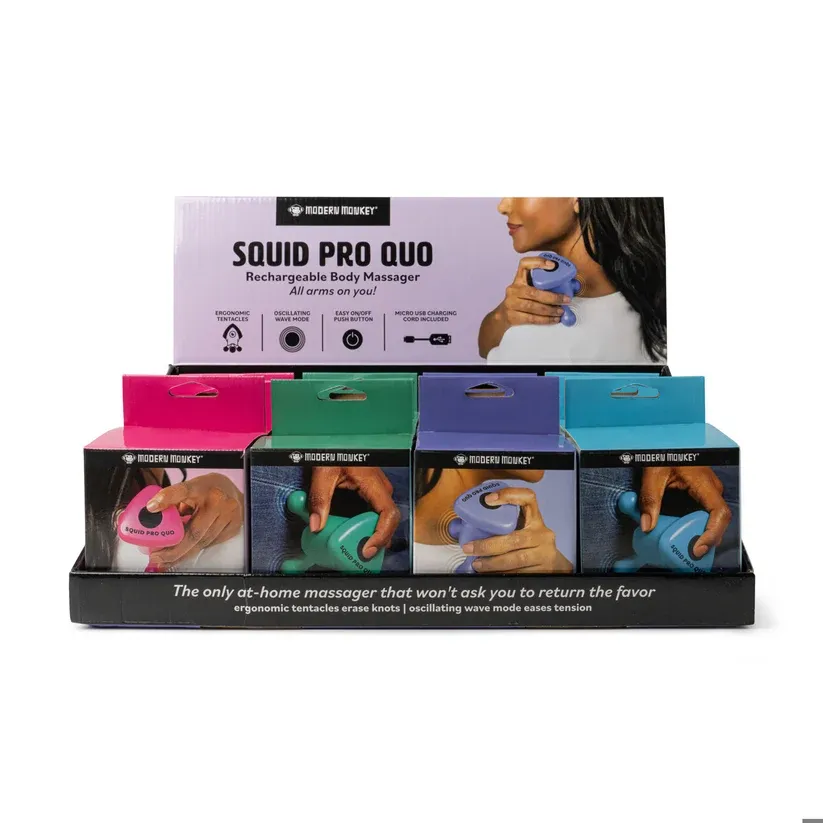 (CGC)Masseur corporel rechargeable Squid Pro Quo