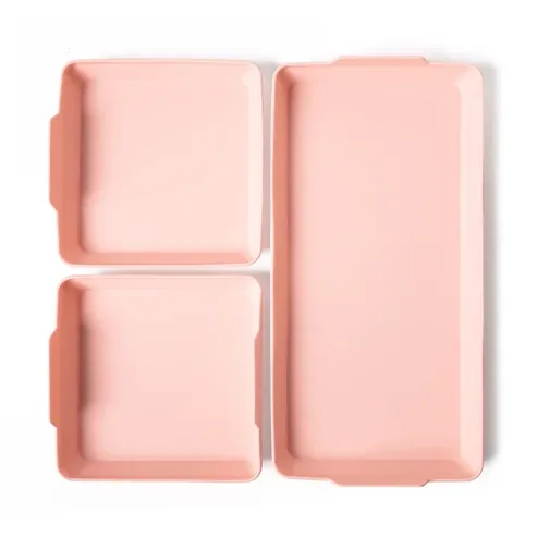 (CGC)Séparateurs de plaque de cuisson en silicone  ROSE