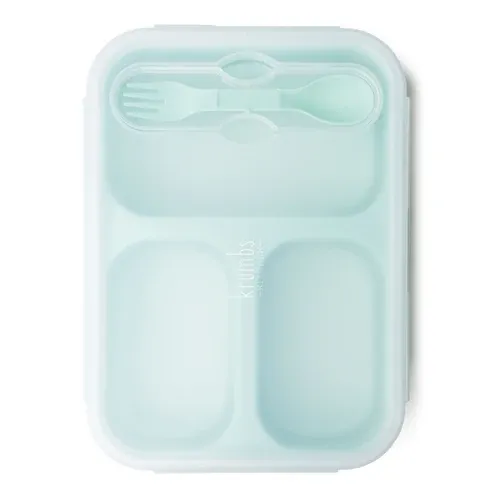 (CGC)Récipient pliable en silicone pour préparer les repas  MENTHE