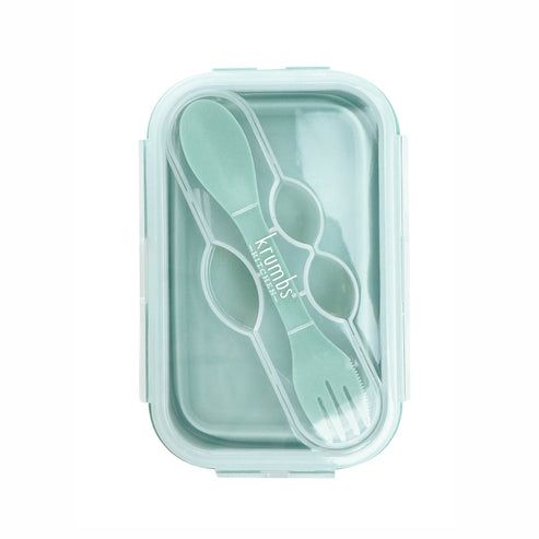 (CGC)Contenant de repas pliable en silicone  MENTHE