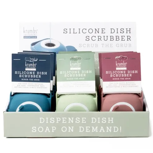 (CGC) récureur à vaisselle en silicone