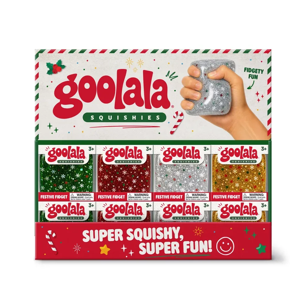 (CGC) PRÉSENTOIR SQUISHY  CUBE antistress festifs